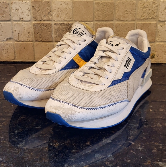 Men's Puma Future Rider X White Castle Size 8 - Picture 7 of 15